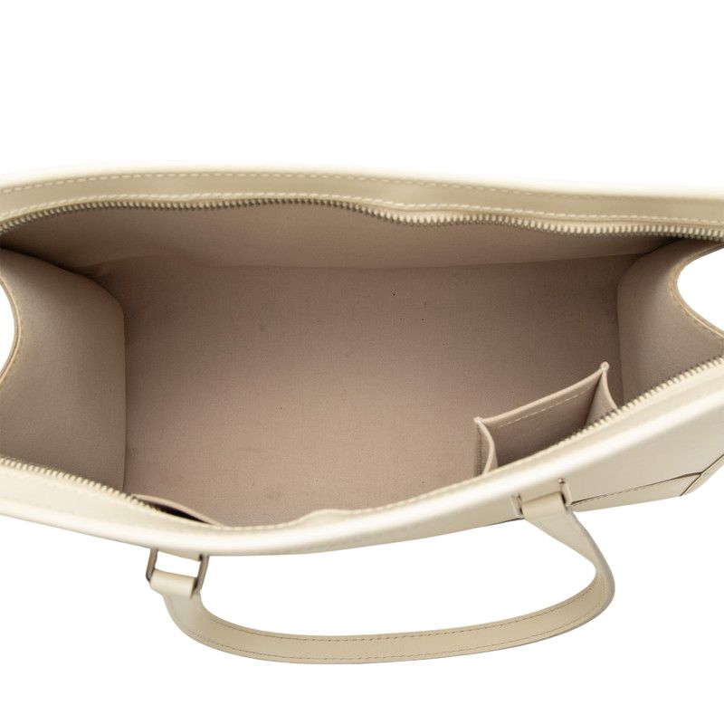 Louis Vuitton Epi Madeleine GM Tote Bag Yvoire White Leather — view 4