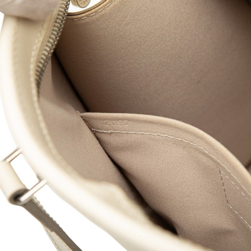 Louis Vuitton Epi Madeleine GM Tote Bag Yvoire White Leather — view 6