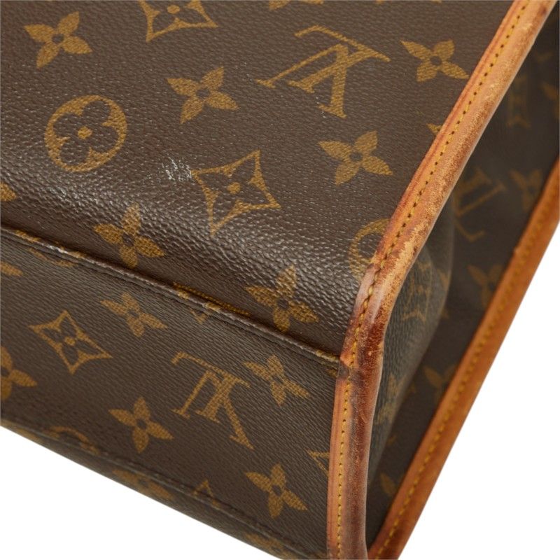 Louis Vuitton Monogram Beverly Business Shoulder Bag Brown Leather — view 6