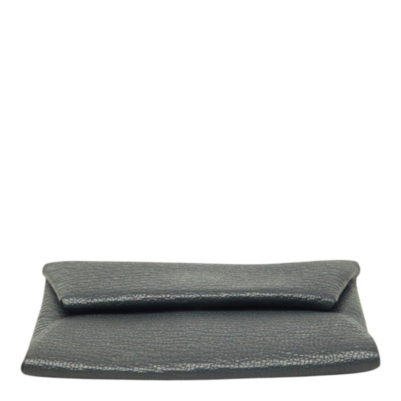 Hermes Bastia Coin Purse Gray Chevre — view 3
