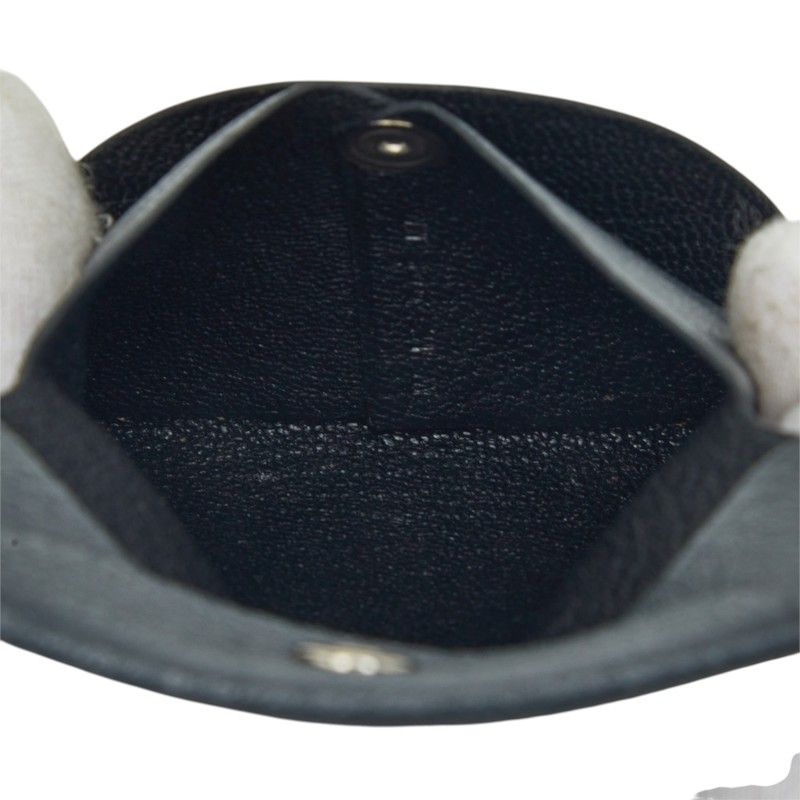Hermes Bastia Coin Purse Gray Chevre — view 7