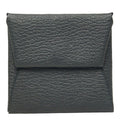 Hermes Bastia Coin Purse Gray Chevre