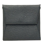 Hermes Bastia Coin Purse Gray Chevre