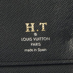 Louis Vuitton Epi Zippy Wallet Vertical Zip Around Noir Black Leather — view 8