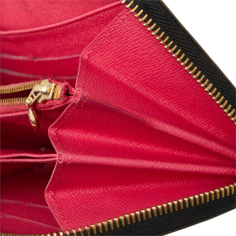 Louis Vuitton Monogram Zippy Wallet Black Multicolor — view 7