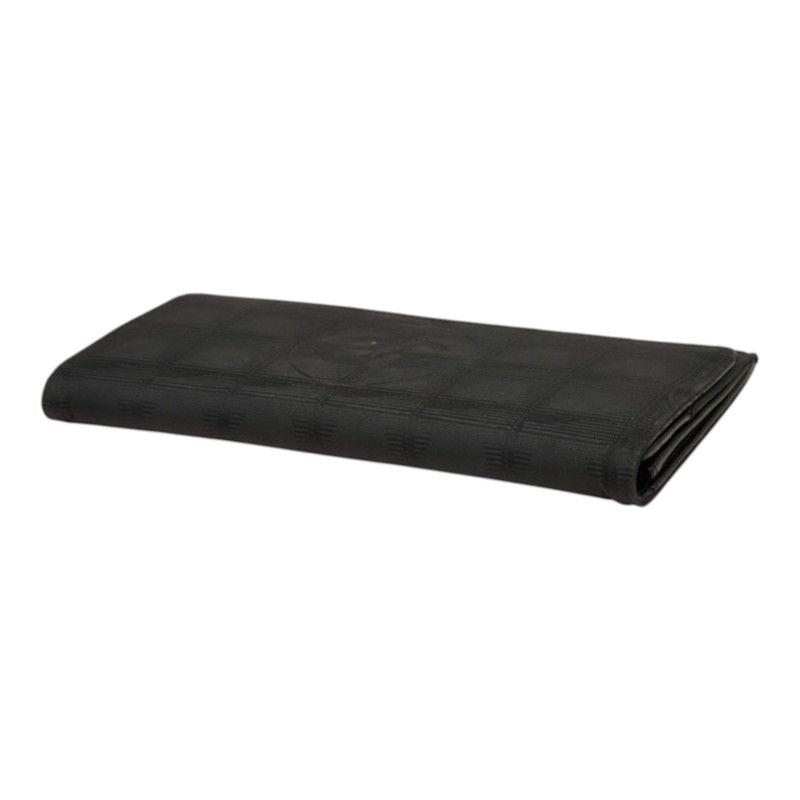Chanel New Travel Line Wallet Black Nylon — view 5