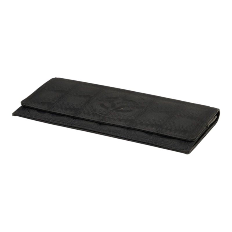 Chanel New Travel Line Wallet Black Nylon — view 4