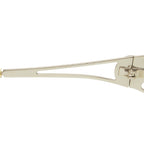 Celine Triomphe Sunglasses Clear Silver Metal Acetate Eyewear — view 6