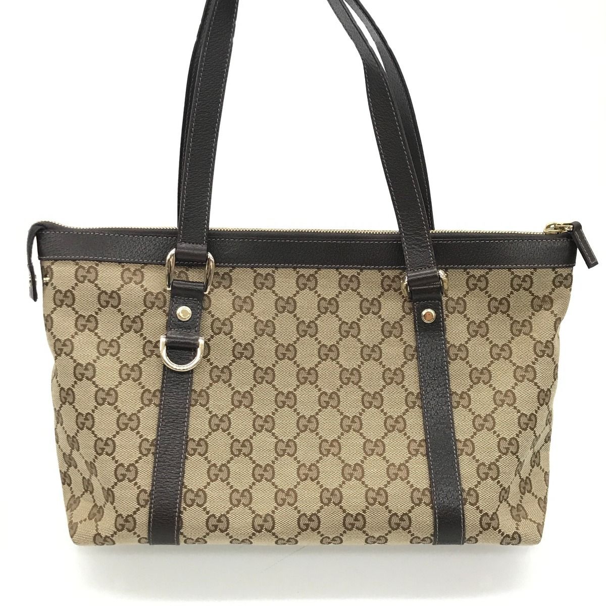 Gucci Tote Bag GG Brown Beige — view 3