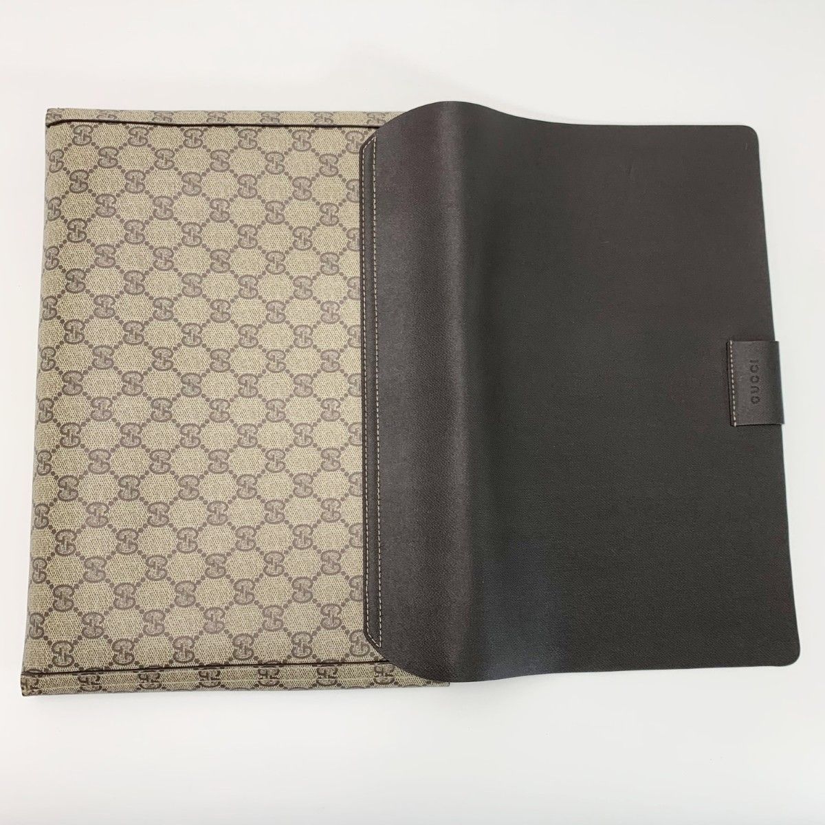Gucci Clutch GG Supreme Brown — view 7
