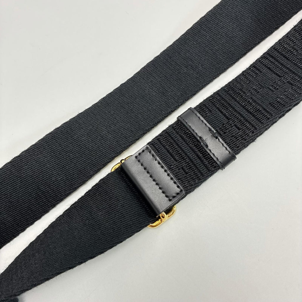 Fendi Shoulder Strap Zucca Pattern Black — view 5