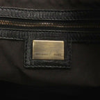 Fendi Etnico Tote Shoulder Bag Zucca Pattern Black — view 6