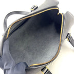 Louis Vuitton Souflo Epi Noir Leather Black Handbag Gold — view 3