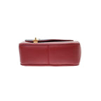 Gucci Equestrian Saddle Shoulder Bag Red Navy — view 4