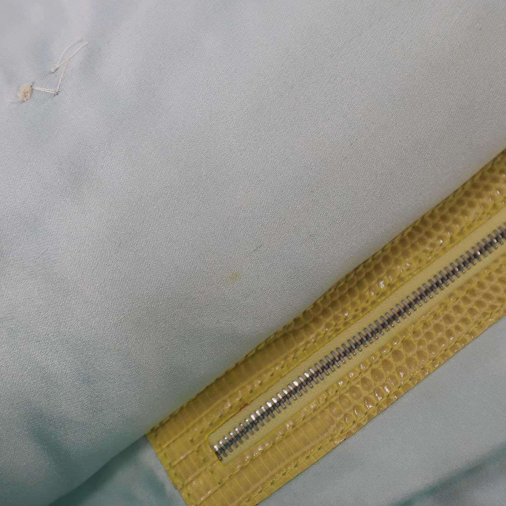 Fendi Beaded Embroidery Tote Bag Blue — view 8