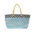 Fendi Beaded Embroidery Tote Bag Blue