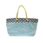 Fendi Beaded Embroidery Tote Bag Blue