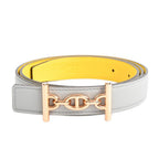 Hermes Belt Lagoon Pink