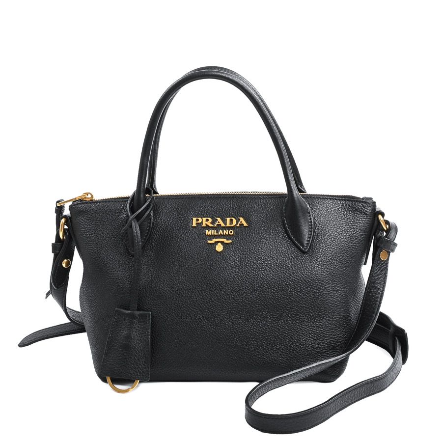 Prada Handbag 2-Way Black
