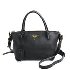Prada Handbag 2-Way Black