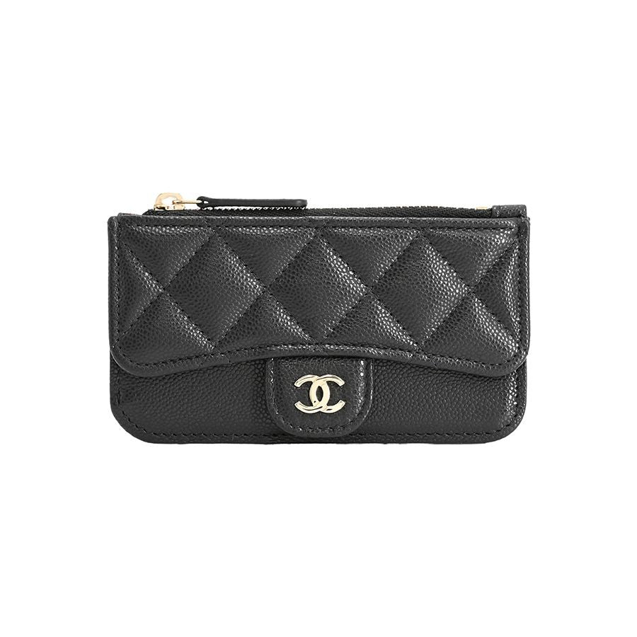 Chanel Coin Purse Zip Card Case