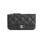 Chanel Coin Purse Zip Card Case