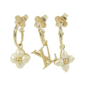 Louis Vuitton Earrings LV Floragram Set
