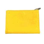 Hermes Pouch Leather Yellow — view 2
