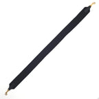 Celine Logo Shoulder Strap 106.5 Black Beige Color Wool Jacquard Weave Gold — view 2