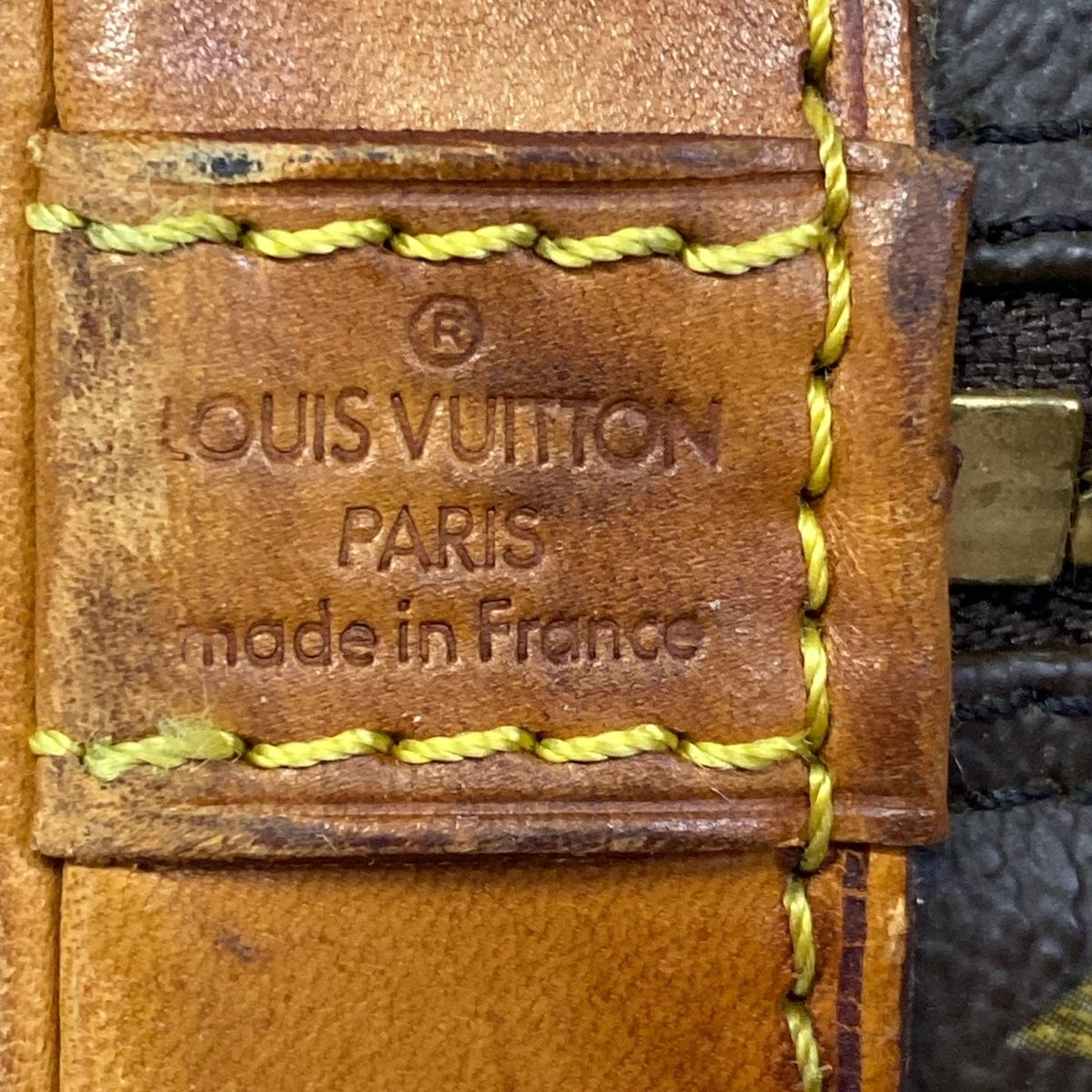 Louis Vuitton Handbag Monogram Alma Leather — view 8