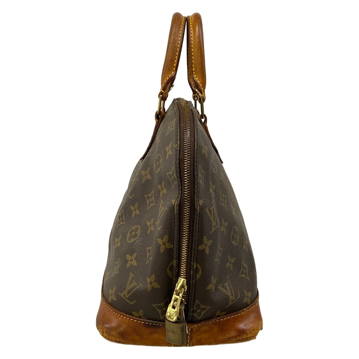 Louis Vuitton Handbag Monogram Alma Leather — view 4