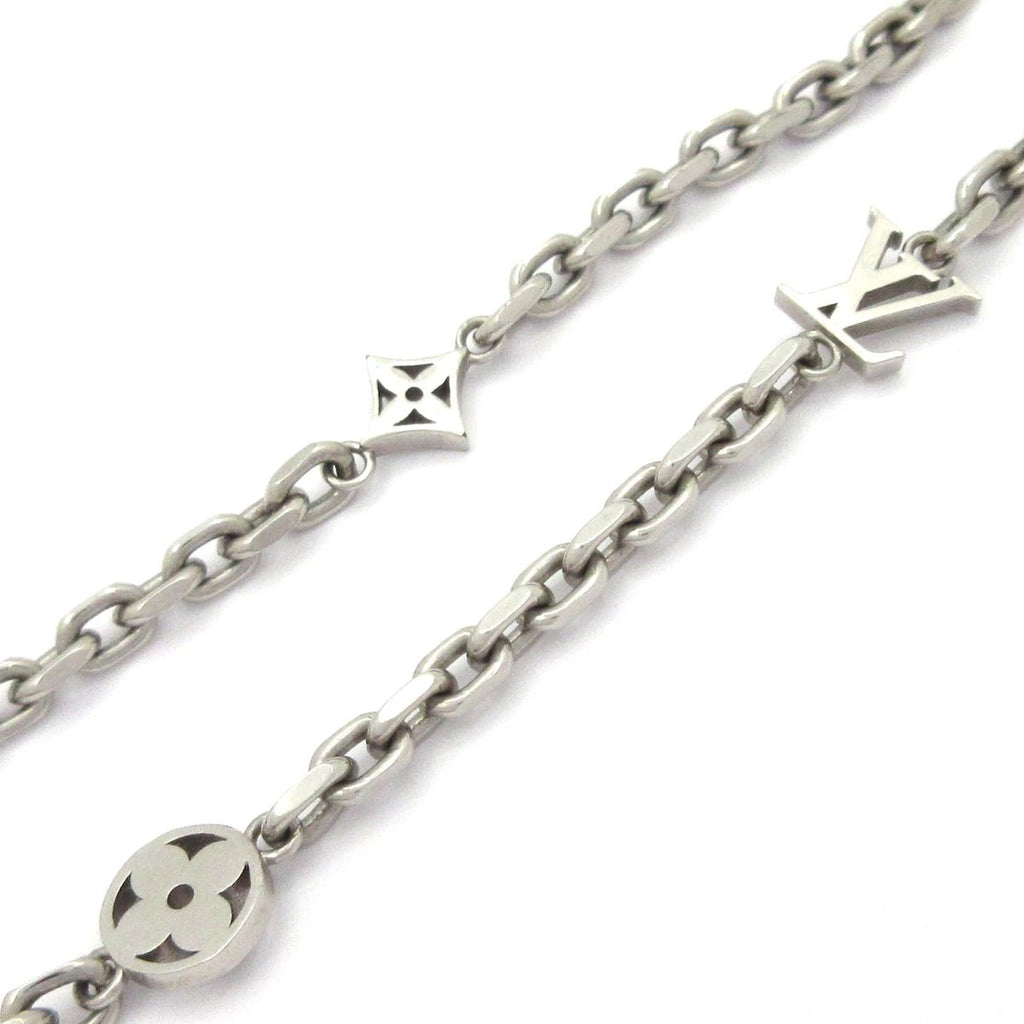 Louis Vuitton Necklace Chain LV Yours Silver — view 3