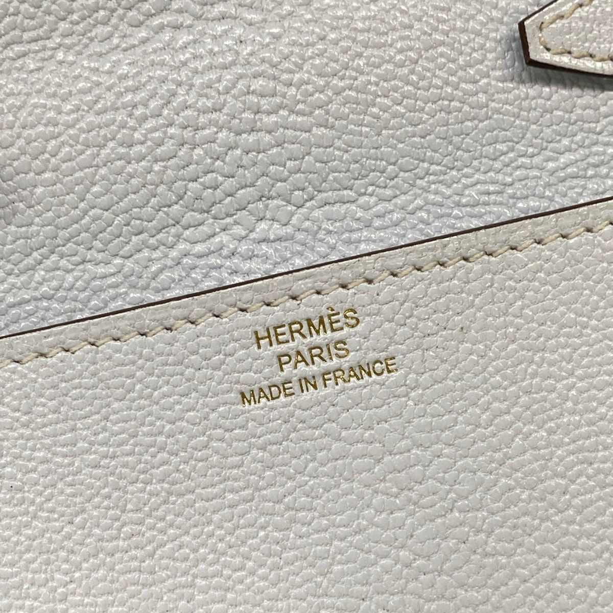 Hermes Wallet Click 16 Blue Plume on Chain Gold Shoulder Bag — view 5