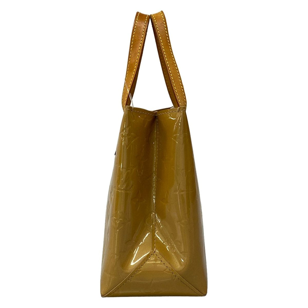 Louis Vuitton Handbag Monogram Vernis Reed PM Noisette Leather — view 2