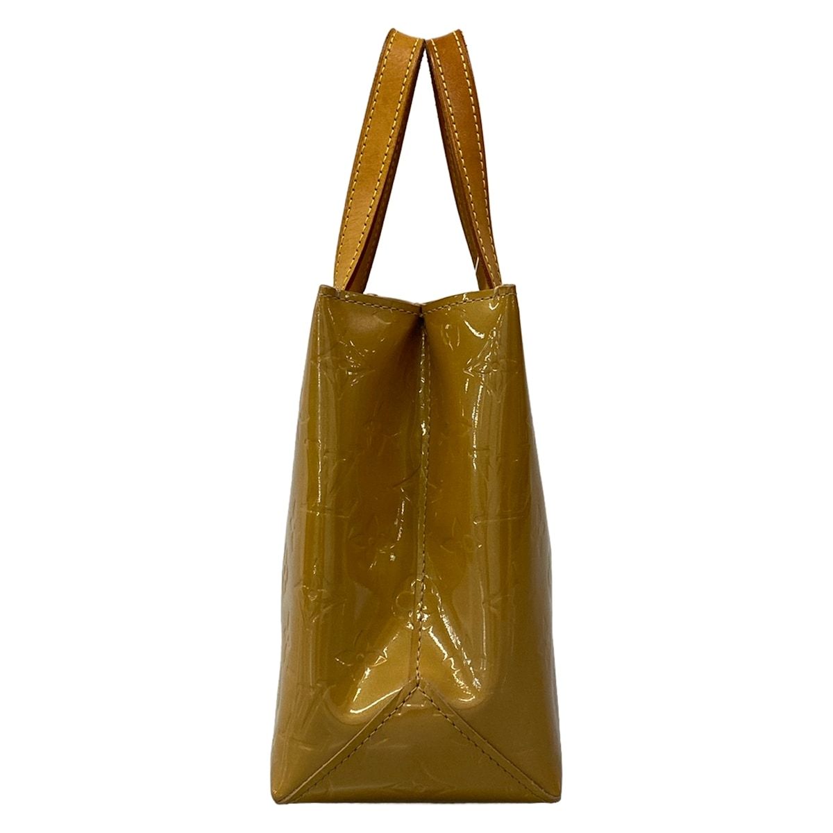 Louis Vuitton Handbag Monogram Vernis Reed PM Noisette Leather — view 4