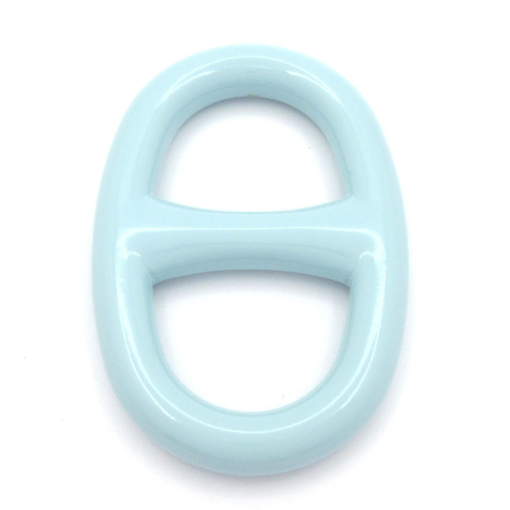 Hermes Scarf Ring Chaine D'ancre Light Blue