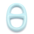 Hermes Scarf Ring Chaine D'ancre Light Blue
