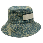 Loewe Hat 59 Light Blue Gray Leather — view 3