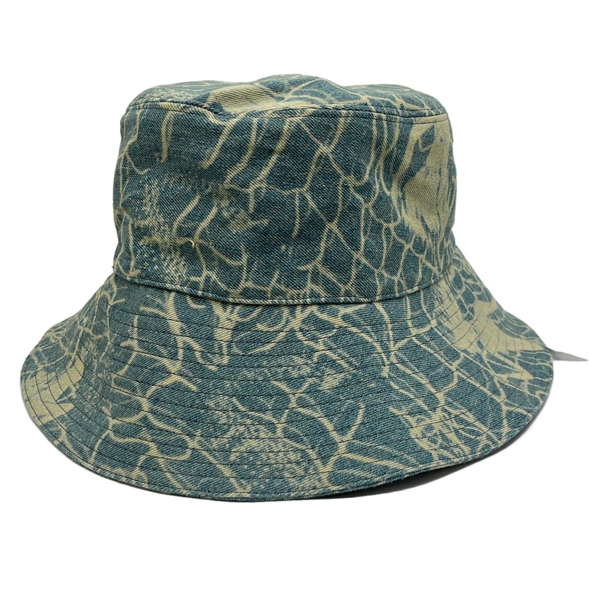 Loewe Hat 59 Light Blue Gray Leather