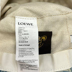 Loewe Hat 59 Light Blue Gray Leather — view 5
