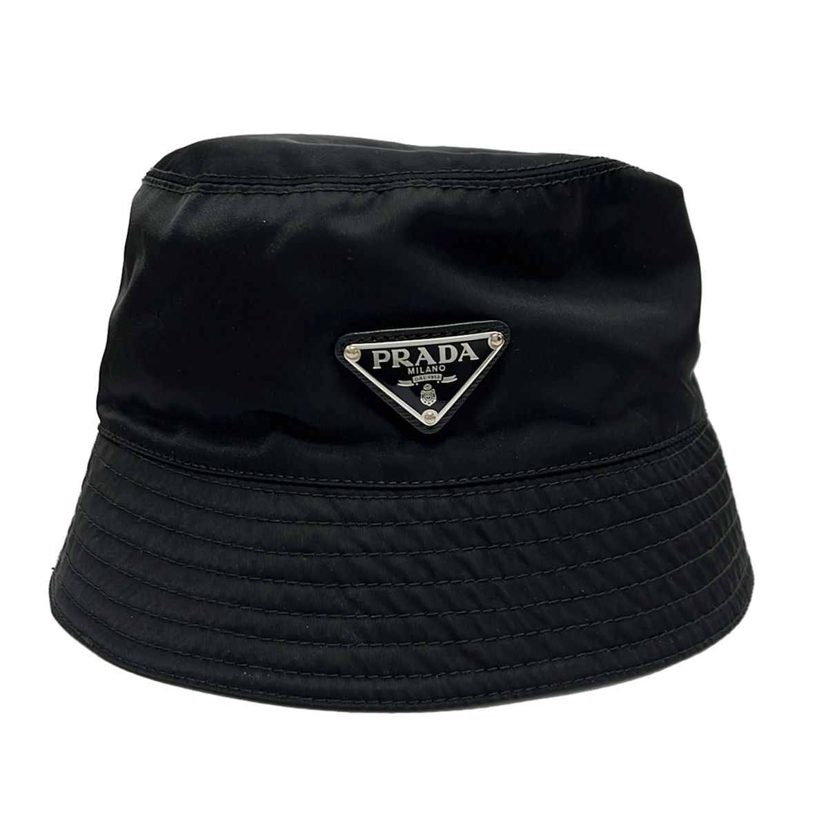 Prada Hat M Black Bucket — view 2