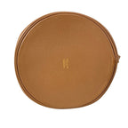 Hermes Shoulder Bag Manjoir Brown Gold Drawstring — view 5