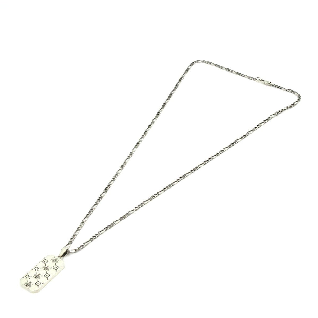 Gucci Necklace Silver Bee Plate — view 2