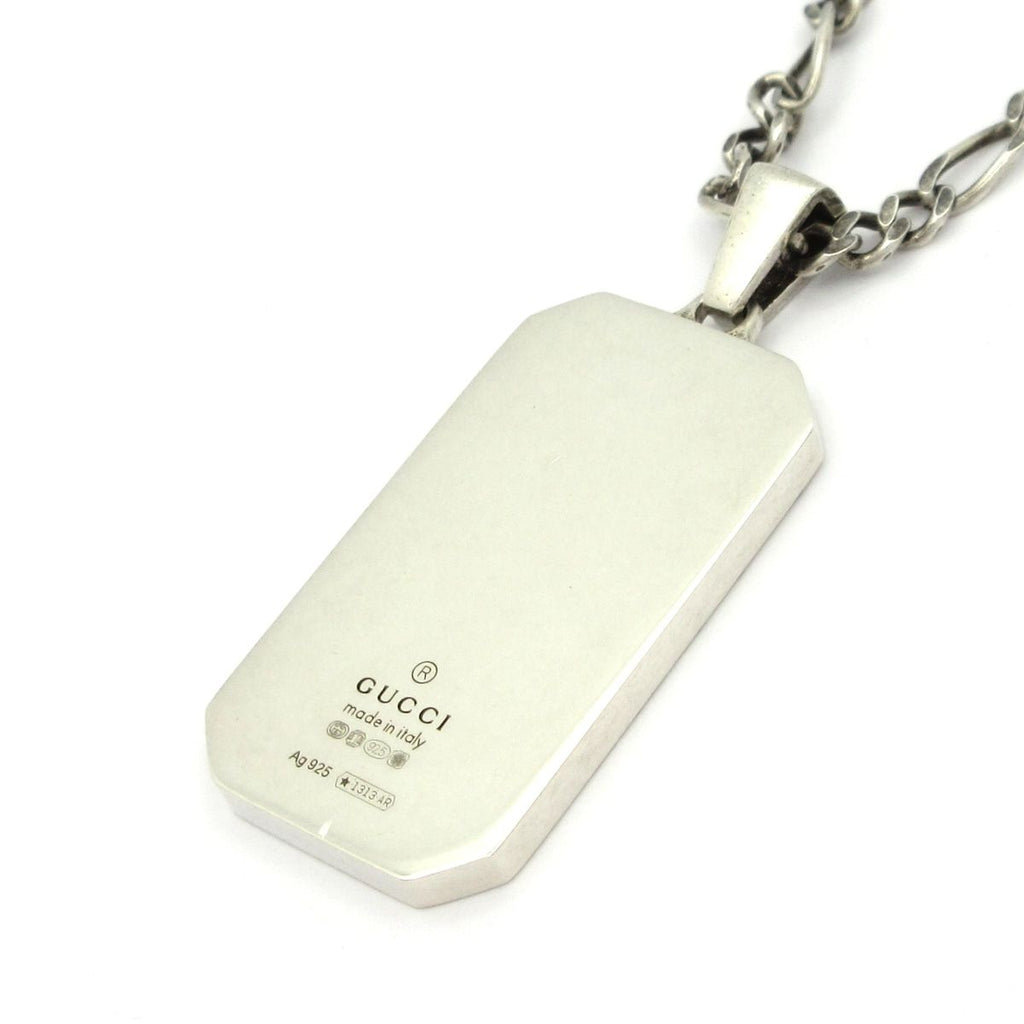 Gucci Necklace Silver Bee Plate — view 3