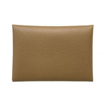 Hermes Coin Purse Calvi Duo Etoupe — view 2
