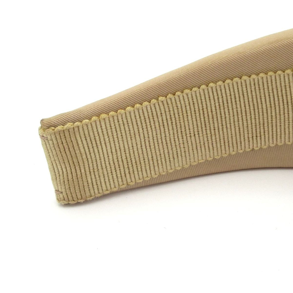 Prada Headband Beige Triangle Logo — view 4