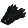 Chanel Gloves Black CC Logo Turnlock Star Mark Leather