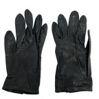 Chanel Gloves Black CC Logo Turnlock Star Mark Leather — view 3