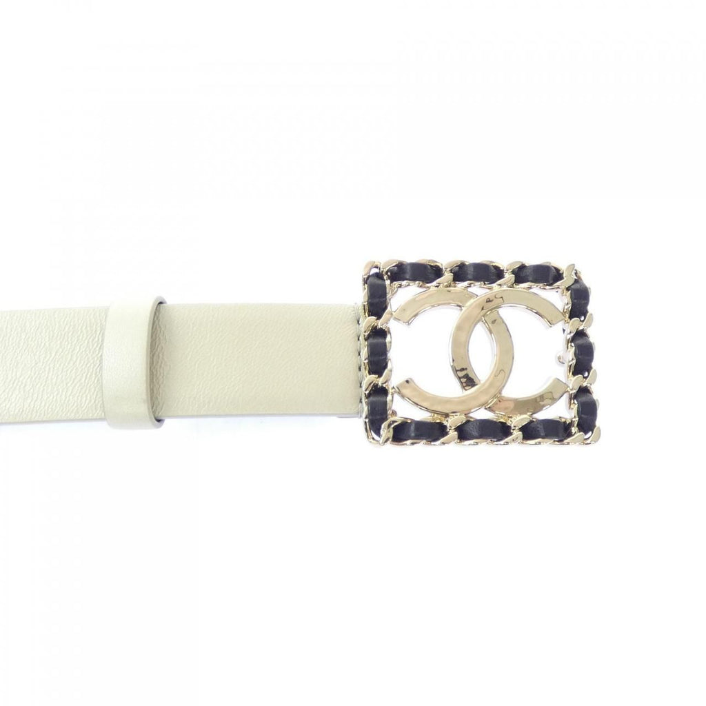 Chanel Belt White — view 2