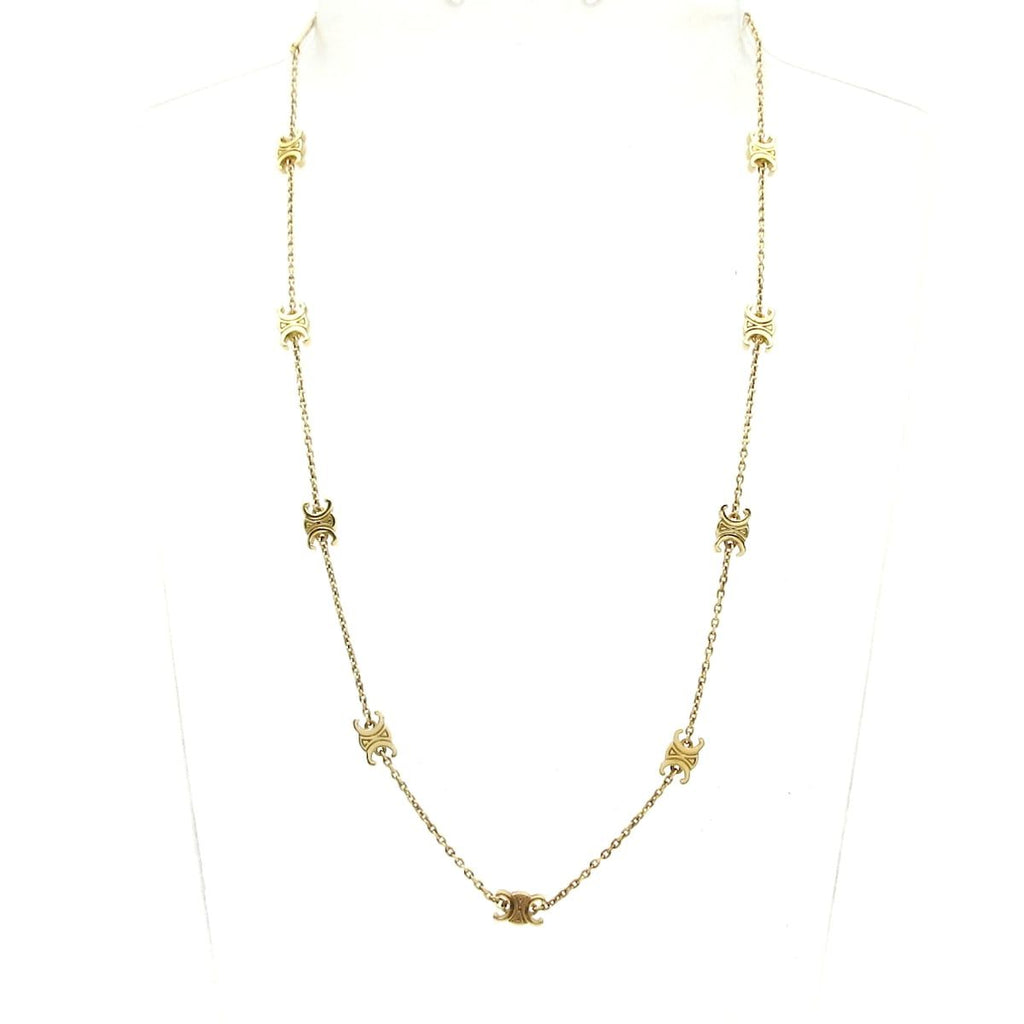 Celine Necklace Mini Triomphe Gold — view 2